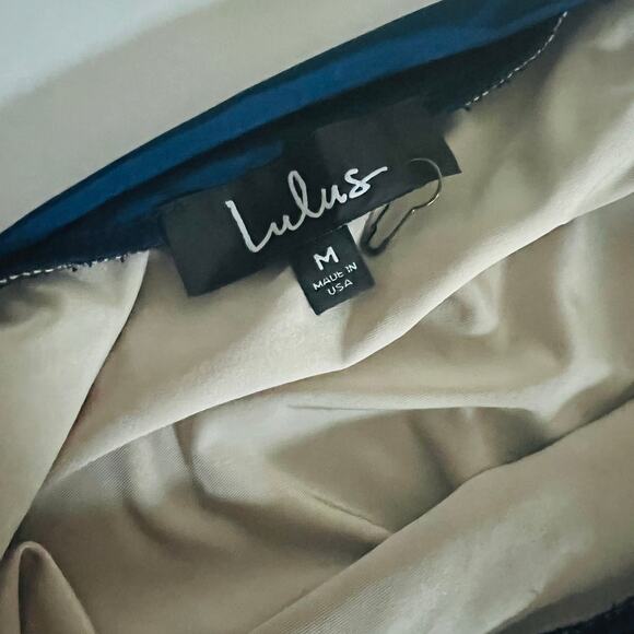 Lulus Always Stunning Convertible Multi Way Maxi Dress Size M Medium Navy - Picture 4 of 6